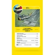 STARTER KIT F-86F Sabre / Canadair CL-13 B Sabre VI - Heller 56277