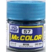 Mr Hobby -Gunze Mr. Color (10 ml) Metallic Blue Green - Mr Hobby - ...