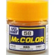 Mr Hobby -Gunze Mr. Color (10 ml) Orange Yellow - Mr Hobby - Gunze ...