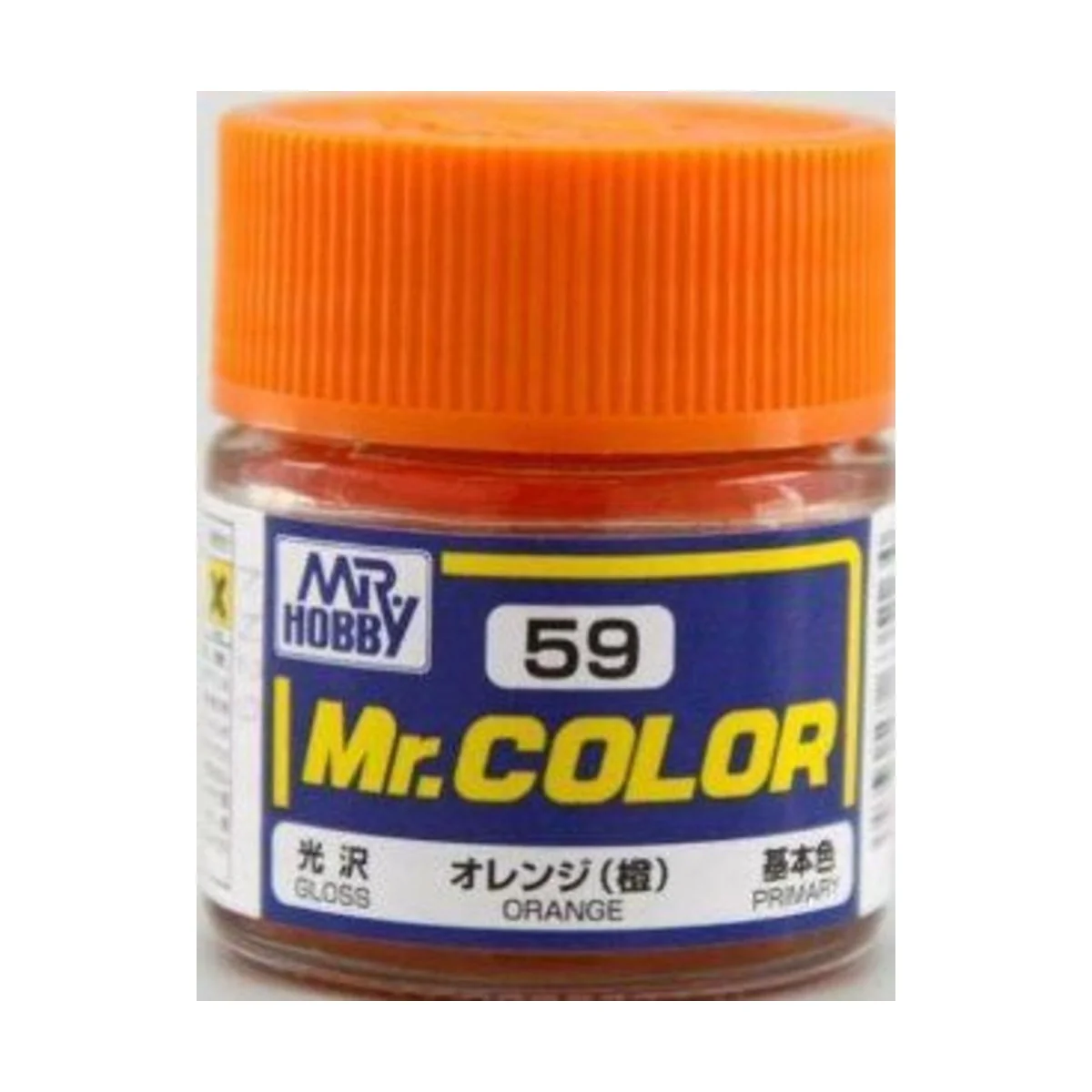 Mr Hobby -Gunze Mr. Color (10 ml) Orange - Mr Hobby - Gunze C-059 Mr Hobby -Gunze Mr. Color (10 ml) Orange - Mr Hobby - Gunze C-059