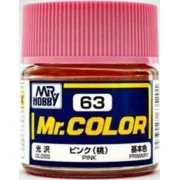 Mr Hobby -Gunze Mr. Color (10 ml) Pink - Mr Hobby - Gunze C-063