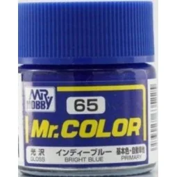 Mr Hobby -Gunze Mr. Color (10 ml) Bright Blue - Mr Hobby - Gunze C-065