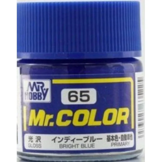 Mr Hobby -Gunze Mr. Color (10 ml) Bright Blue - Mr Hobby - Gunze C-065