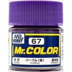 Mr Hobby -Gunze Mr. Color (10 ml) Purple - Mr Hobby - Gunze C-067