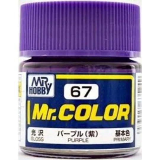 Mr Hobby -Gunze Mr. Color (10 ml) Purple - Mr Hobby - Gunze C-067