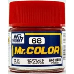 Mr Hobby -Gunze Mr. Color (10 ml) Madder Red - Mr Hobby - Gunze C-068