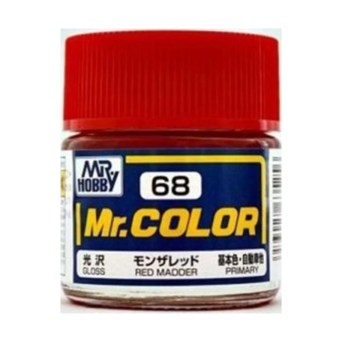 Mr Hobby -Gunze Mr. Color (10 ml) Madder Red - Mr Hobby - Gunze C-068