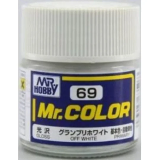 Mr Hobby -Gunze Mr. Color (10 ml) Off White - Mr Hobby - Gunze C-069 Mr Hobby -Gunze Mr. Color (10 ml) Off White - Mr Hobby - Gunze C-069