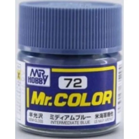 Mr Hobby -Gunze Mr. Color (10 ml) Intermediate Blue - Mr Hobby - Gu... Mr Hobby -Gunze Mr. Color (10 ml) Intermediate Blue - Mr Hobby - Gu...