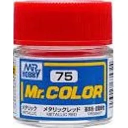 Mr Hobby -Gunze Mr. Color (10 ml) Metallic Red - Mr Hobby - Gunze C...