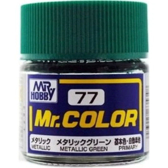 Mr Hobby -Gunze Mr. Color (10 ml) Metallic Green - Mr Hobby - Gunze...
