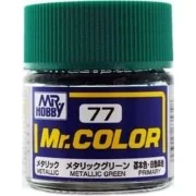 Mr Hobby -Gunze Mr. Color (10 ml) Metallic Green - Mr Hobby - Gunze...