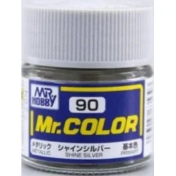 Mr Hobby -Gunze Mr. Color (10 ml) Shine Silver - Mr Hobby - Gunze C...