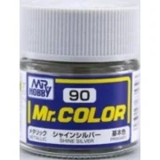 Mr Hobby -Gunze Mr. Color (10 ml) Shine Silver - Mr Hobby - Gunze C...