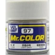 Mr Hobby -Gunze Mr. Color (10 ml) Light Gray - Mr Hobby - Gunze C-097
