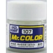 Mr Hobby -Gunze Mr. Color (10 ml) Character White - Mr Hobby - Gunz...
