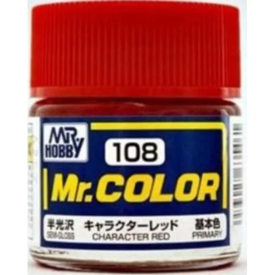 Mr Hobby -Gunze Mr. Color (10 ml) Character Red - Mr Hobby - Gunze ...