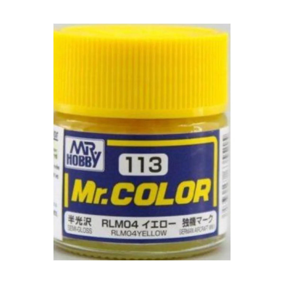 Mr Hobby -Gunze Mr. Color (10 ml) RLM04 Yellow - Mr Hobby - Gunze C...