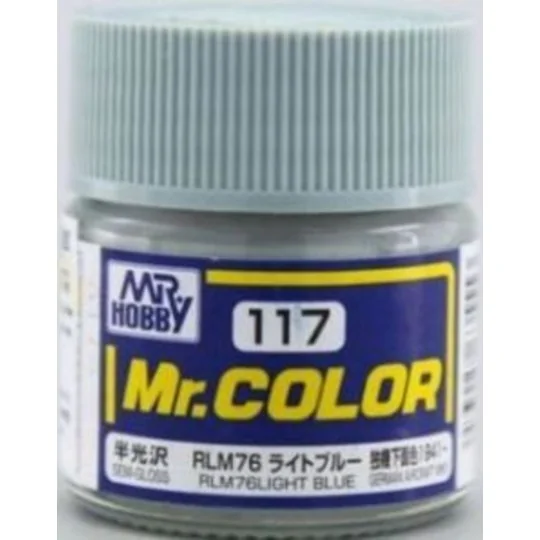 Mr Hobby -Gunze Mr. Color (10 ml) RLM76 Light Blue - Mr Hobby - Gun... Mr Hobby -Gunze Mr. Color (10 ml) RLM76 Light Blue - Mr Hobby - Gun...