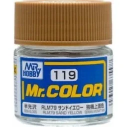 Mr Hobby -Gunze Mr. Color (10 ml) RLM76 Sand Yellow - Mr Hobby - Gu...