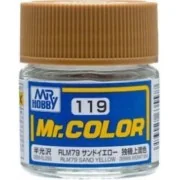 Mr Hobby -Gunze Mr. Color (10 ml) RLM76 Sand Yellow - Mr Hobby - Gu...