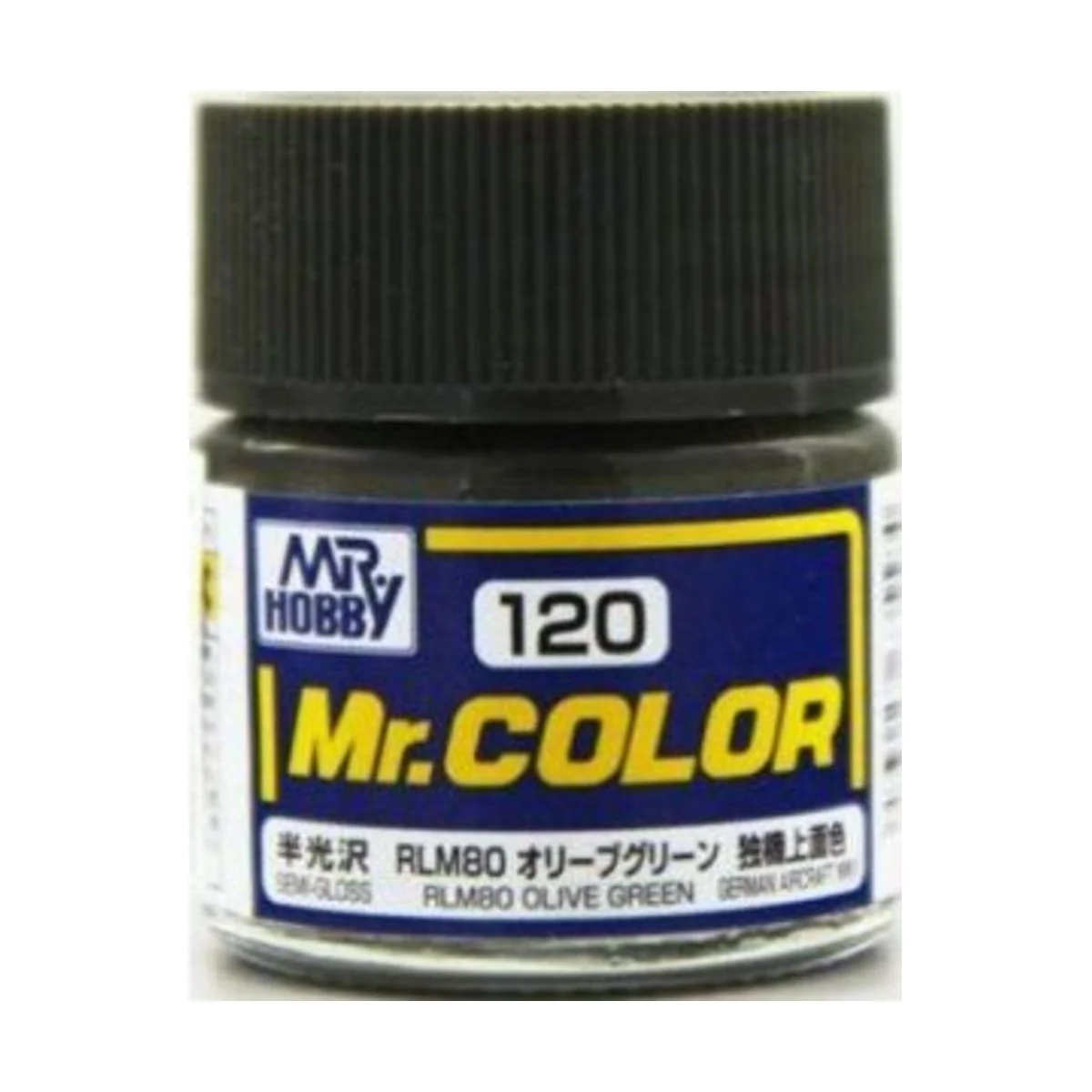 Mr Hobby -Gunze Mr. Color (10 ml) RLM80 Olive Green - Mr Hobby - Gu...