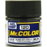 Mr Hobby -Gunze Mr. Color (10 ml) RLM80 Olive Green - Mr Hobby - Gu...