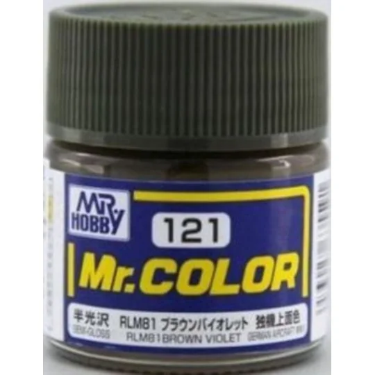 Mr Hobby -Gunze Mr. Color (10 ml) RLM81 Brown Violet - Mr Hobby - G...