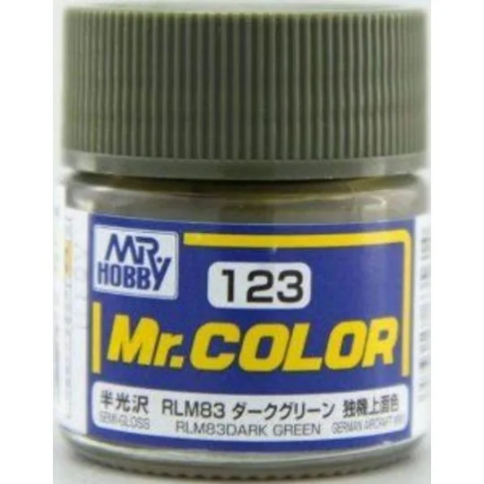 Mr Hobby -Gunze Mr. Color (10 ml) RLM83 Dark Green - Mr Hobby - Gun...