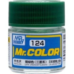 Mr Hobby -Gunze Mr. Color (10 ml) Dark Green (Mitsubishi) - Mr Hobb...