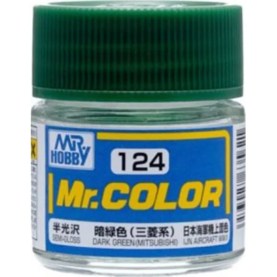 Mr Hobby -Gunze Mr. Color (10 ml) Dark Green (Mitsubishi) - Mr Hobb...