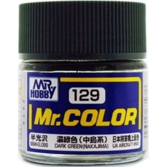 Mr Hobby -Gunze Mr. Color (10 ml) Dark Green (Nakajima) - Mr Hobby ...