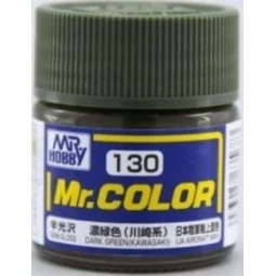 Mr Hobby -Gunze Mr. Color (10 ml) Dark Green (Kawasaki) - Mr Hobby ...