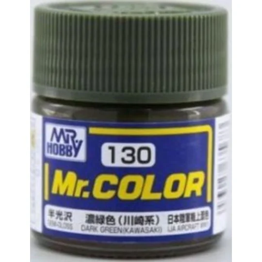 Mr Hobby -Gunze Mr. Color (10 ml) Dark Green (Kawasaki) - Mr Hobby ...