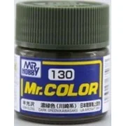 Mr Hobby -Gunze Mr. Color (10 ml) Dark Green (Kawasaki) - Mr Hobby ...