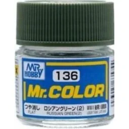 Mr Hobby -Gunze Mr. Color (10 ml) Russian Green (2) - Mr Hobby - Gu...