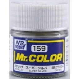 Mr Hobby -Gunze Mr. Color (10 ml) Super Silver - Mr Hobby - Gunze C...