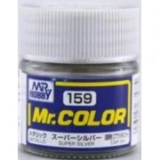 Mr Hobby -Gunze Mr. Color (10 ml) Super Silver - Mr Hobby - Gunze C...