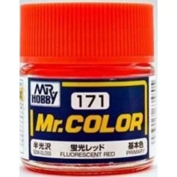 Mr Hobby -Gunze Mr. Color (10 ml) Fluorescent Red - Mr Hobby - Gunz...