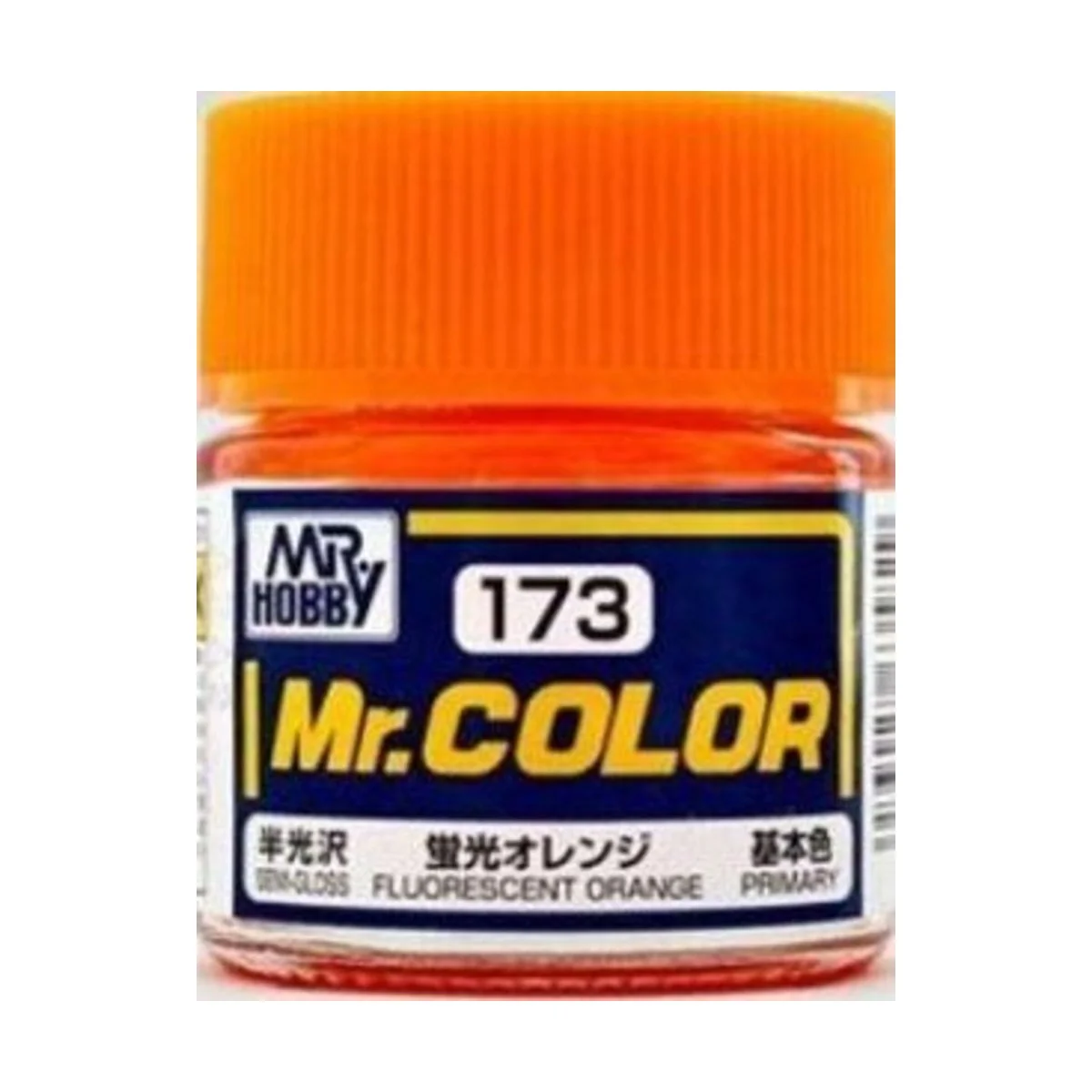 Mr Hobby -Gunze Mr. Color (10 ml) Fluorescent Orange - Mr Hobby - G...