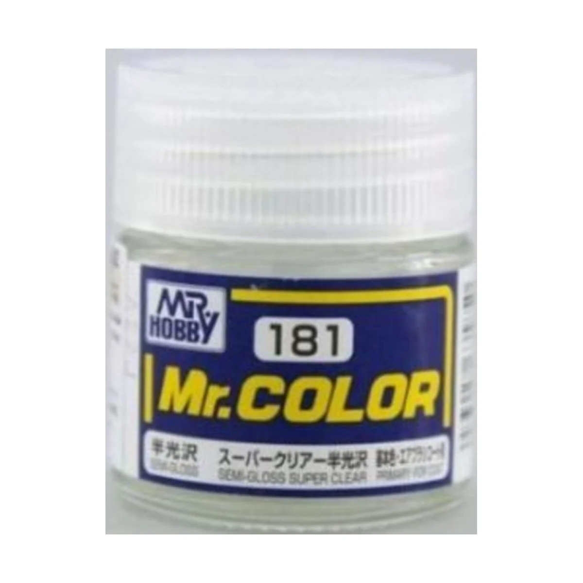 Mr Hobby -Gunze Mr. Color (10 ml) Semi-Gloss Super Clear - Mr Hobby...