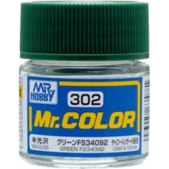 Mr Hobby -Gunze Mr. Color (10 ml) Green FS34092 - Mr Hobby - Gunze ...