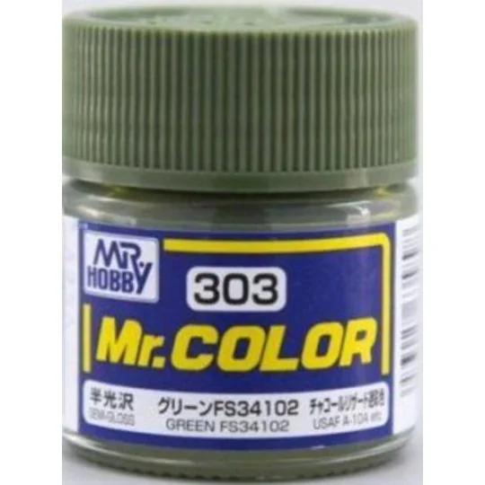 Mr Hobby -Gunze Mr. Color (10 ml) Green FS34102 - Mr Hobby - Gunze ...