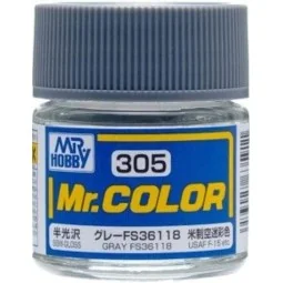 Mr Hobby -Gunze Mr. Color (10 ml) Gray FS36118 - Mr Hobby - Gunze C...