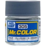 Mr Hobby -Gunze Mr. Color (10 ml) Gray FS36118 - Mr Hobby - Gunze C...
