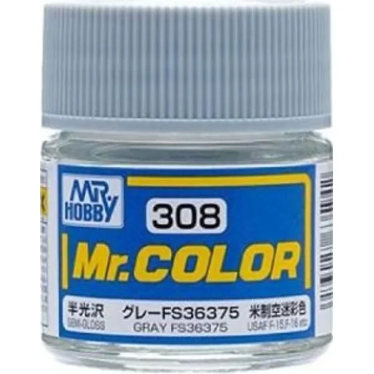 Mr Hobby -Gunze Mr. Color (10 ml) Gray FS36375 - Mr Hobby - Gunze C...
