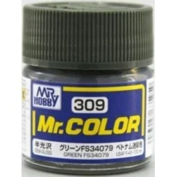 Mr Hobby -Gunze Mr. Color (10 ml) Green FS34079 - Mr Hobby - Gunze ...