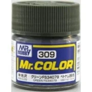 Mr Hobby -Gunze Mr. Color (10 ml) Green FS34079 - Mr Hobby - Gunze ...