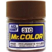 Mr Hobby -Gunze Mr. Color (10 ml) Brown FS30219 - Mr Hobby - Gunze ...