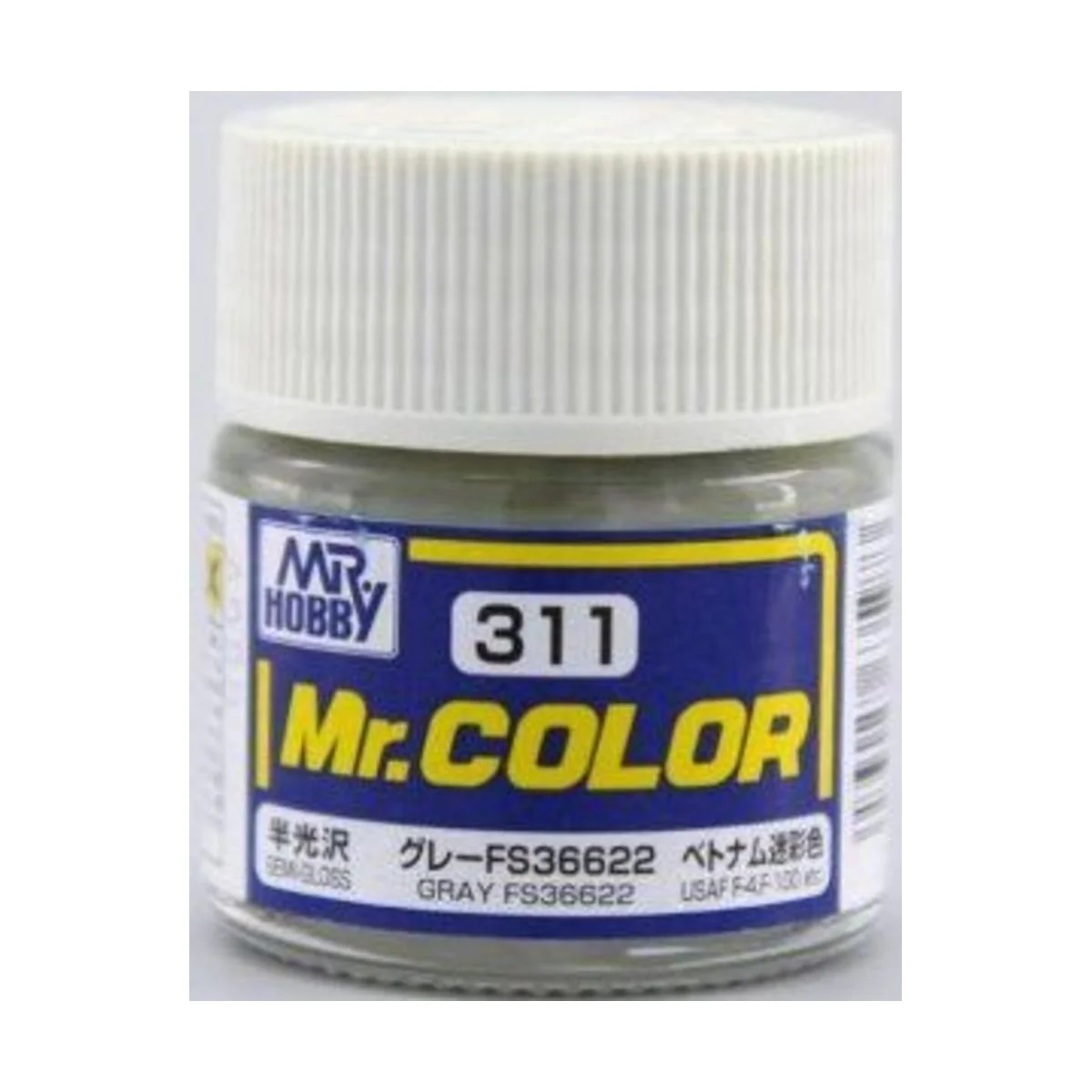 Mr Hobby -Gunze Mr. Color (10 ml) Gray FS36622 - Mr Hobby - Gunze C...